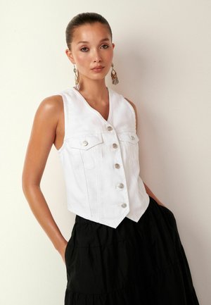 Vest - white