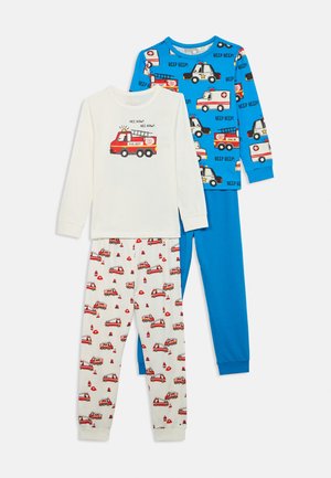 2 PACK SET - Pyjama set - blue/red