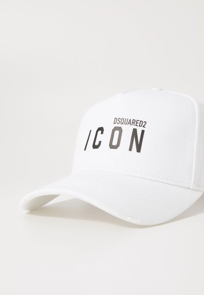 DSQUARED2 ICON BASEBALL - Caps - bianco/nero