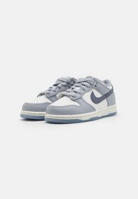 Nike Sportswear DUNK LOW - Matalavartiset tennarit - white/light carbon/platinum tint/pure platinum