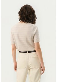 Part Two EVERLOTTA - T-shirts print - french oak silver stipe