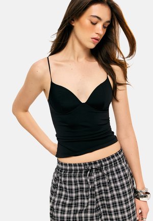 House, CAMISOLE-TOP - Top - black