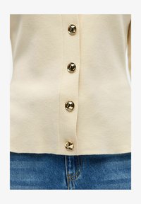 Object Cardigan - sandshell/off-white - Zalando