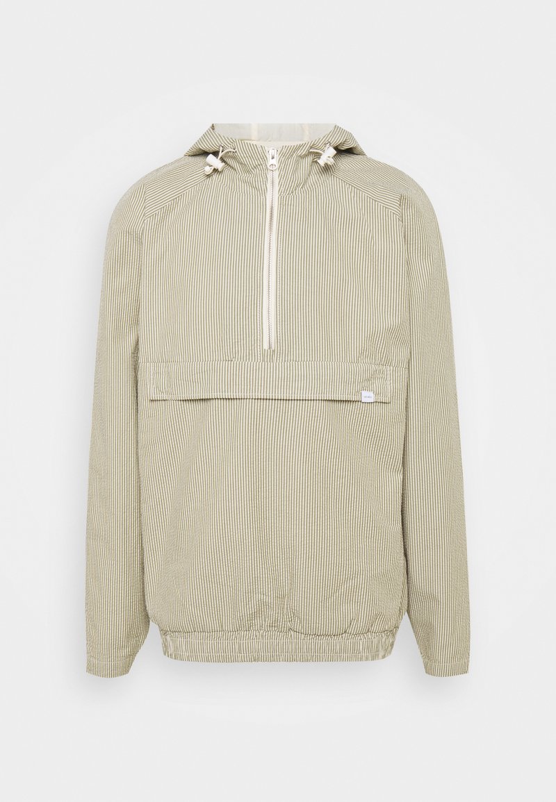 Les Deux Lichte jas olijfgroen