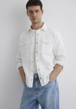 Jeansjacke - off white denim