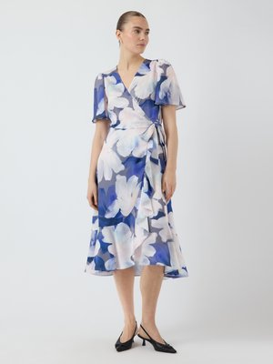YASTHEA MIDI WRAP DRESS - Robe de jour - folkstone gray
