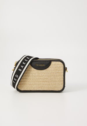 Ted Baker BARIA MINI WEBBING CAMERA BAG - Axelremsväska - black