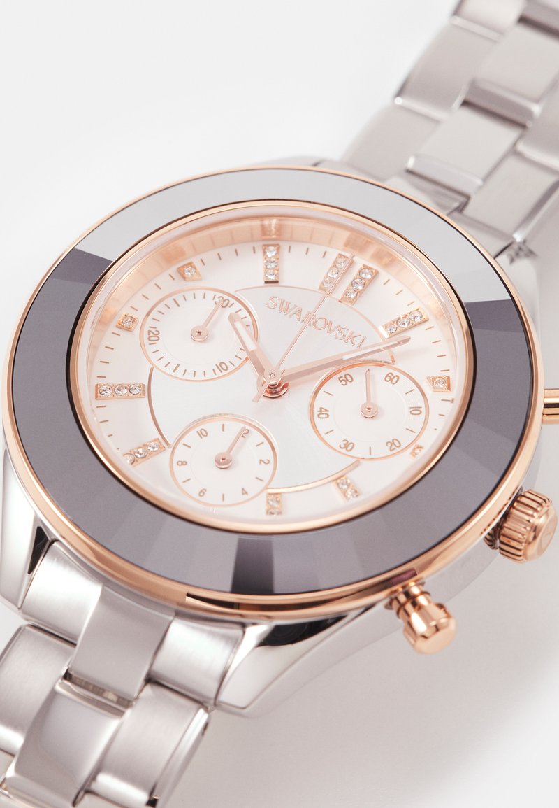 Swarovski OCTEA LUX SPORT SHINY - Chronograph watch - silver  display picture 3