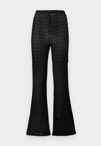 ONLANGILA WIDE PANT - Stoffhose - black