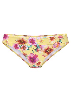 Bikini-Hose - gelb bedruckt