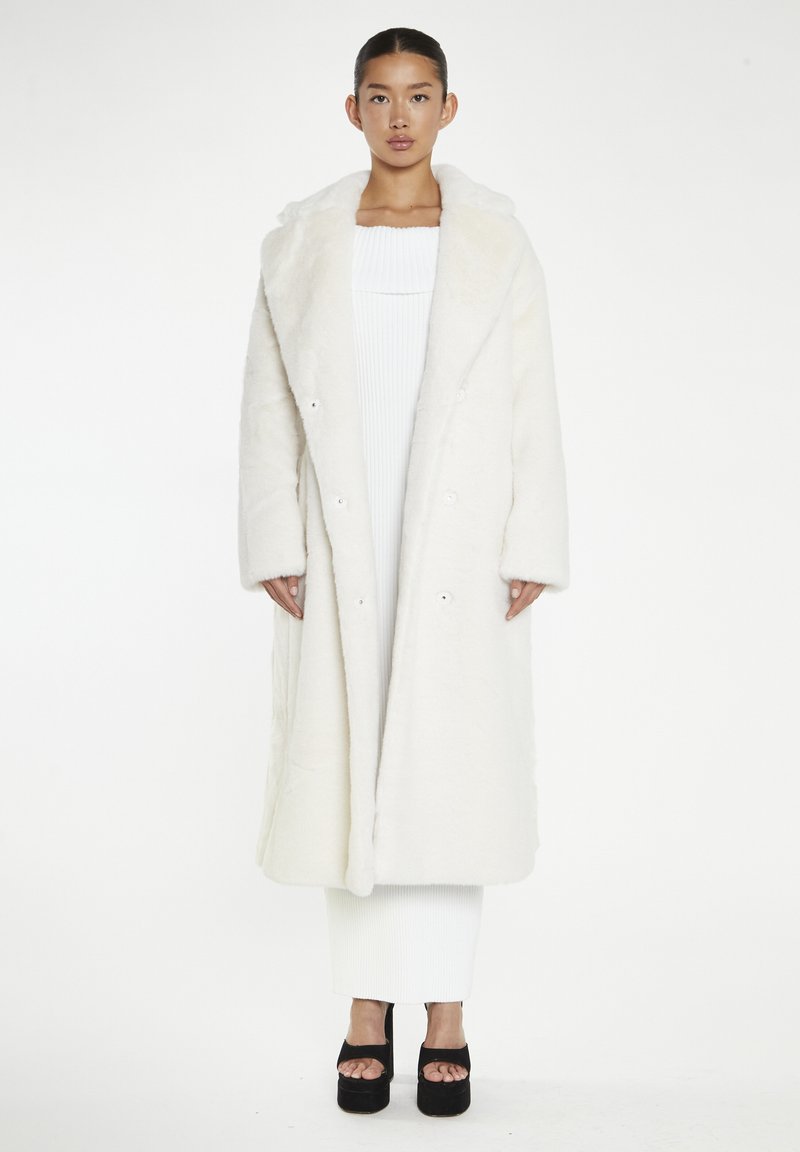 Glamorous Klassisk frakke - cream