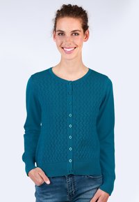 Lykka du Nord MANON - Strickjacke - lake