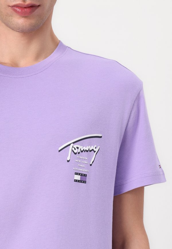 SIGNATURE CITY TEE UNISEX - Print T-shirt - purple3