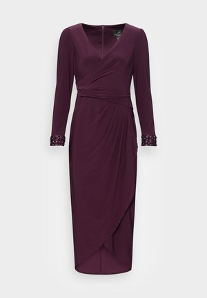 Cocktailjurk - dark red