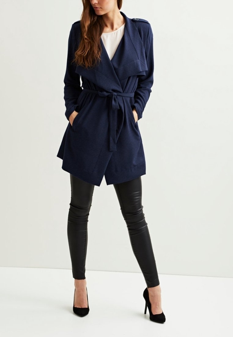 Object Trenčkot - blue denim