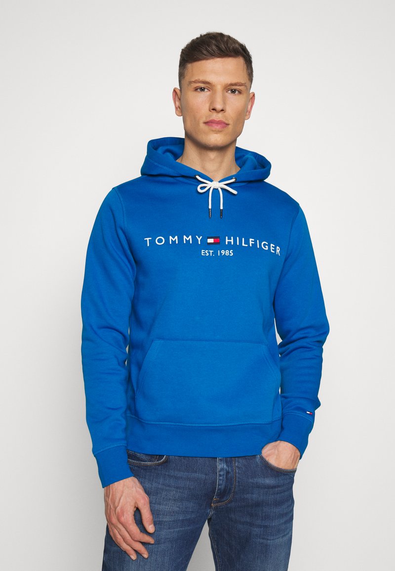 Tommy Hilfiger Logo Hoody Sweat à Capuche Bluebleu Zalandofr