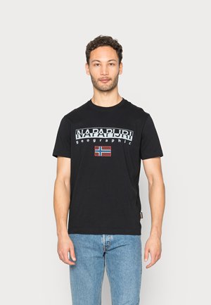 S-AYAS - Print T-shirt - black