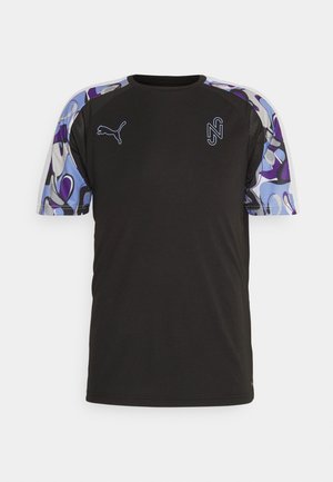 Puma NEYMAR JR CREATIVITY - T-Shirt sport - black/intense lavender