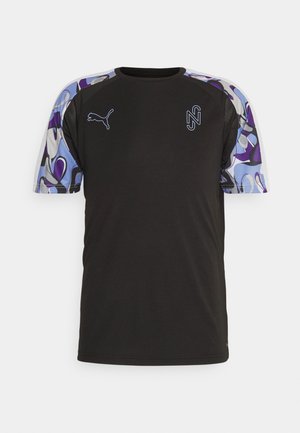 Puma NEYMAR JR CREATIVITY - Camiseta deportiva - black/intense lavender