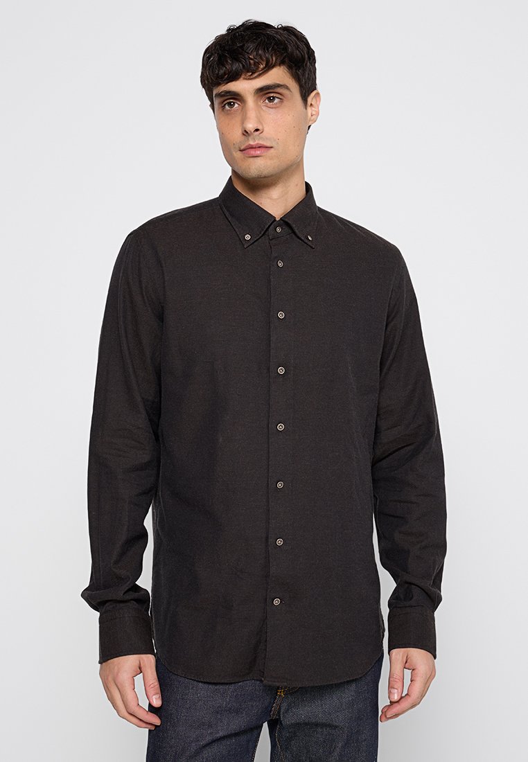 PROFUOMO Overhemd donkerbruin PROFUOMO Overhemd donkerbruin