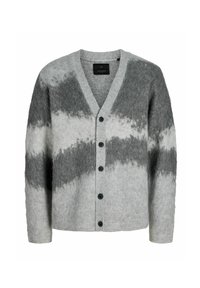 Cardigan - grey melange