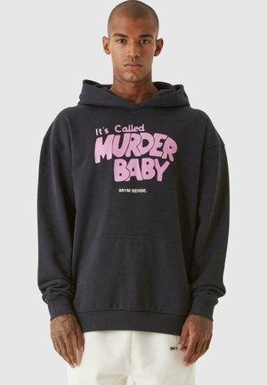 9N1M SENSE MURDER - Jersey con capucha - dark blue