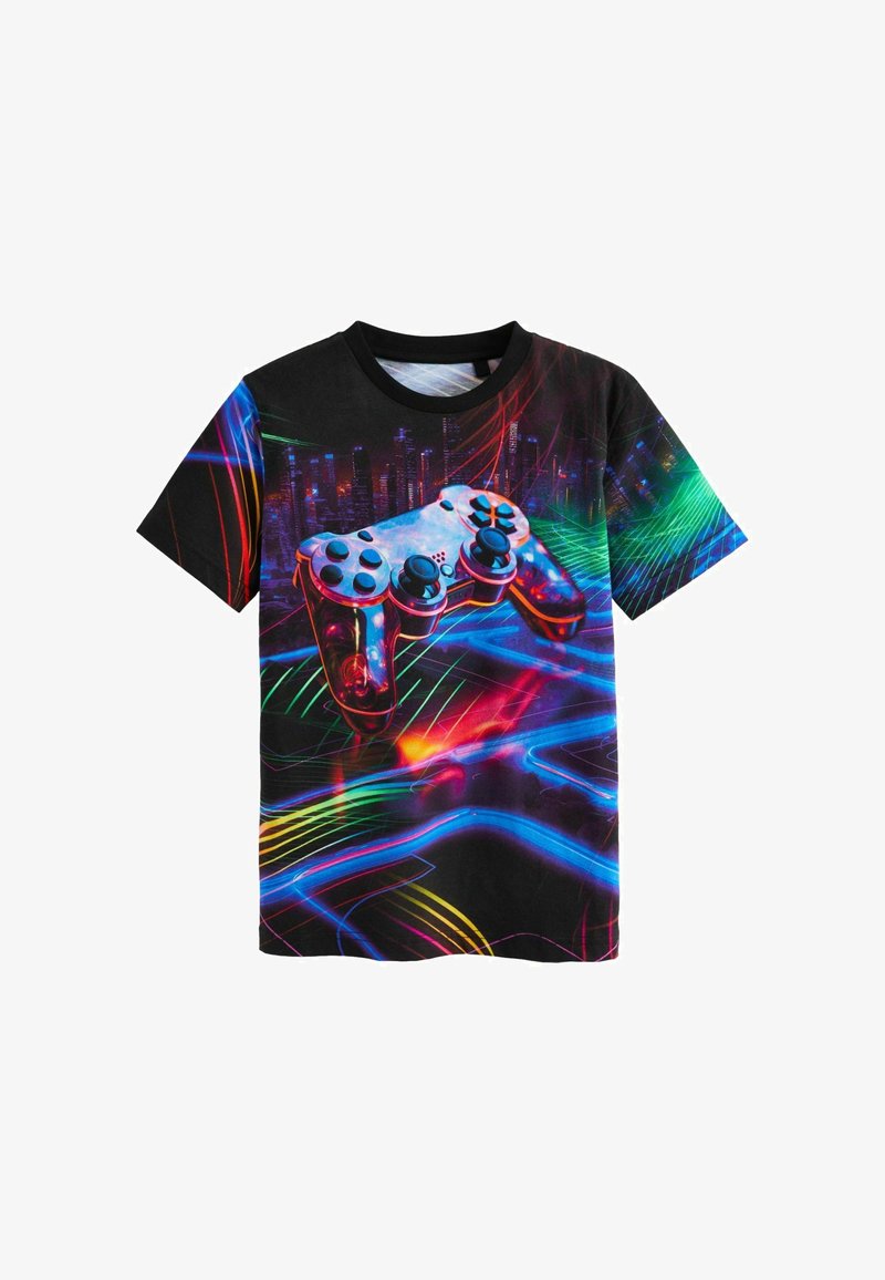 Next SHORT SLEEVE STANDARD - T-Shirt print - black controller