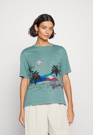 PALMI - T-shirt imprimé - giada