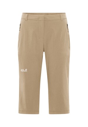 Jack Wolfskin, HIKEOUT 3/4 PANTS W - Shorts outdoor - hazel wood