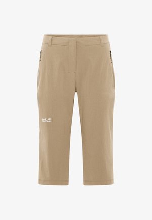 Jack Wolfskin, HIKEOUT 3/4 PANTS W - Shorts outdoor - hazel wood