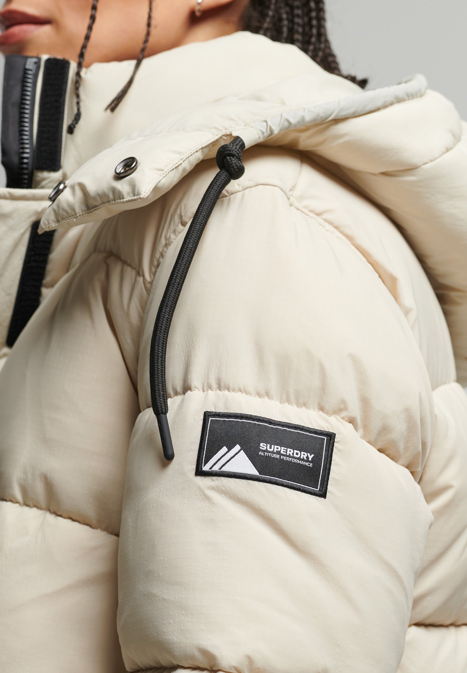 Superdry Winter coat - pelican/beige 