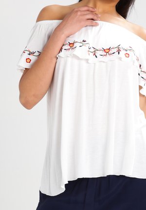 Print T-shirt - white