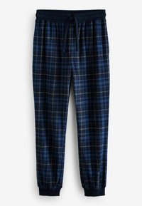 Next REGULAR FIT - THERMAL LONG SLEEVE SET - Pyjama - grey navy blue check