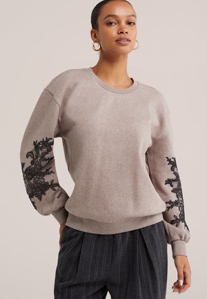 WE Fashion, Sweatshirt - light brown