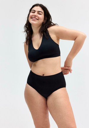 HIGH WAIST - Period underwear - black