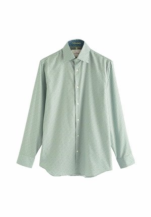 SIGNATURE GEOMETRIC  SINGLE  REGULAR FIT - Cămașă - green geometric