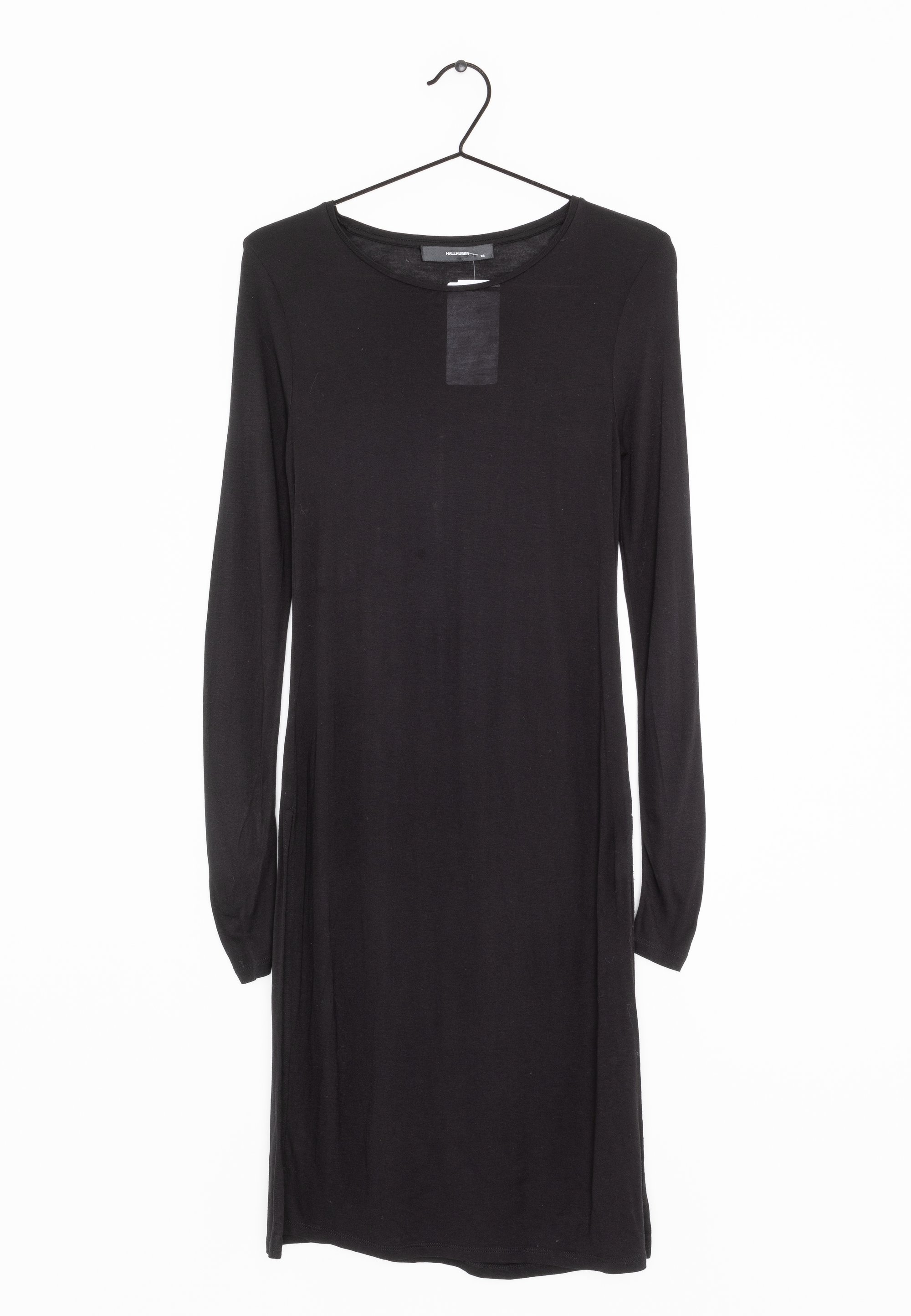 HALLHUBER Jersey dress black (Pre-owned) Zalando