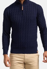 INDICODE JEANS Pullover - dark blue