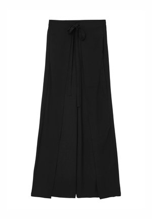 Calliope CON PANNELLI UNITA - Trousers - ultrablack