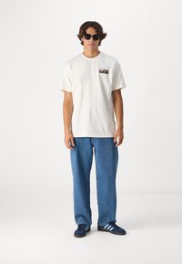 Stan Ray WIDE UNISEX - Džínsy široké - heavy stone wash denim