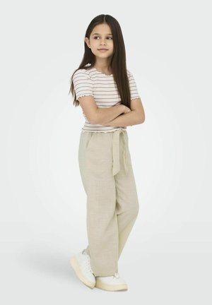 ONLY GIRLS, Print T-shirt - antique white