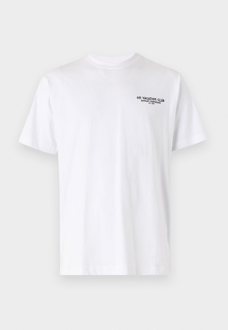 On Vacation T-shirt print wit
