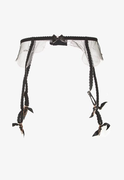 Agent Provocateur LORNA SUSPENDER - Strømpeholdere - black/pink