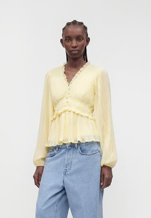 Vero Moda, VMDORA DETAIL PLISSE - Bluse - flan
