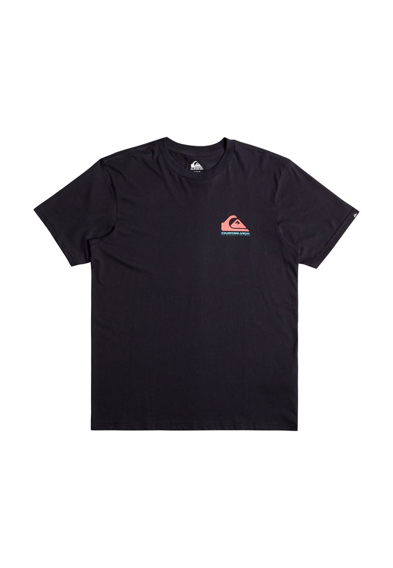 Quiksilver T-shirt print zwart