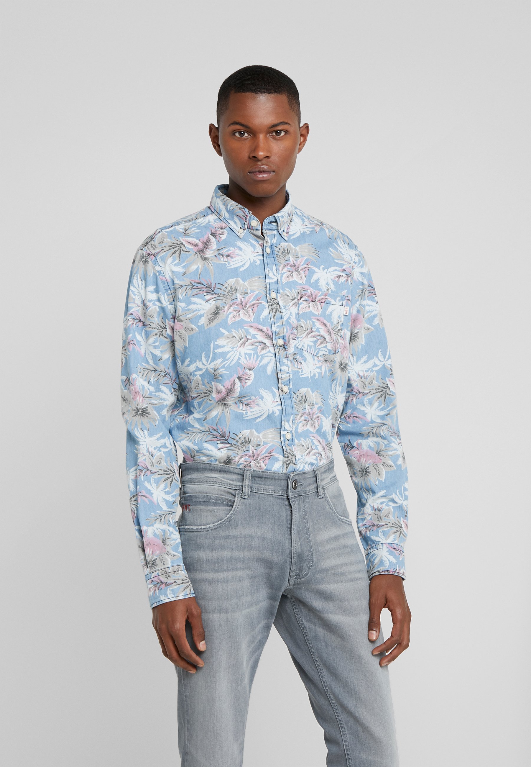 HKT by Hackett CHAM PALM TREE Skjorte chambray Zalando.no HKT by Hackett CHAM PALM TREE - Skjorte - chambray