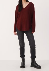Part Two Trui - dark red