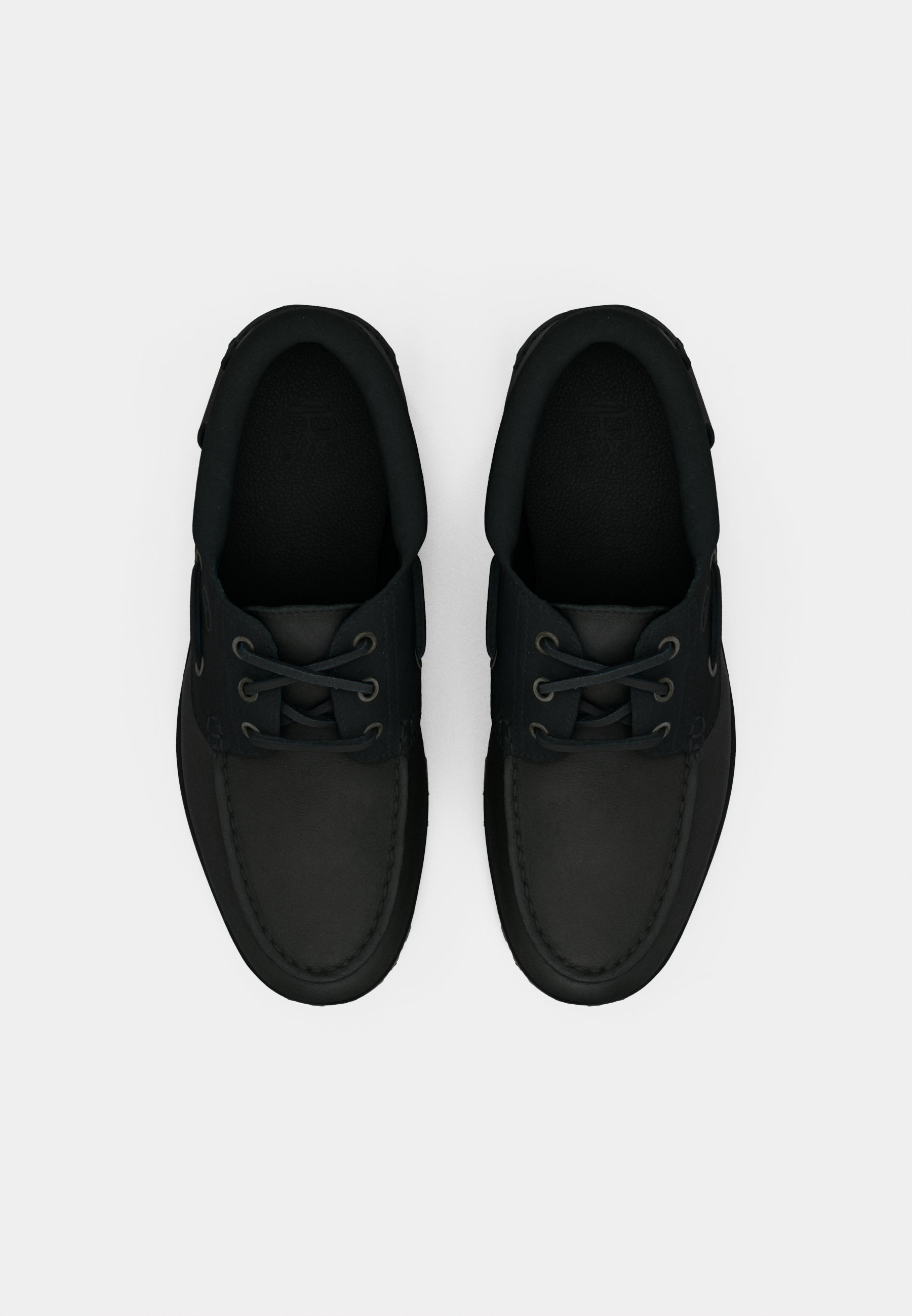 Timberland 3 EYE AUTHENTIC UNISEX - Boat shoes - black - Zalando.co.uk