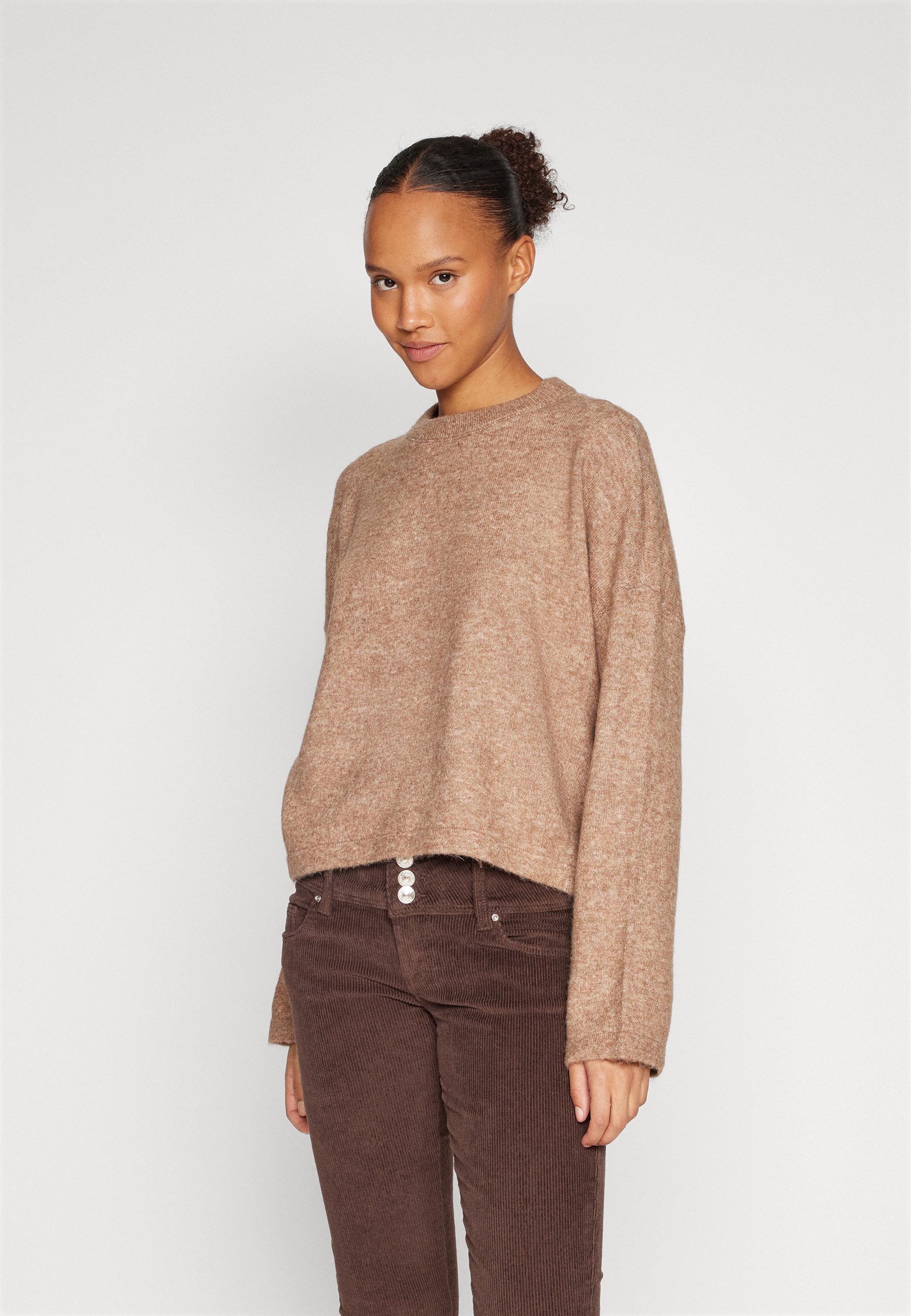 VERO MODA Berretto Donna Vmsaba Rib Beanie Ga Noos – Maglia A Coste – Colore Noos