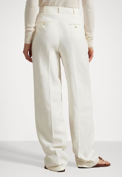 Polo Ralph Lauren HEMP WIDE LEG PANT - Kelnės - nevis